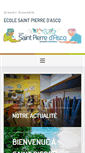 Mobile Screenshot of ecolesaintpierredascq.fr